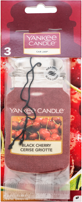 Yankee Candle Car Jar Set Black Cherry