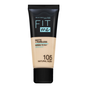 Maybelline Fit Me! Foundation Matte + Poreless 105 Natural Ivory