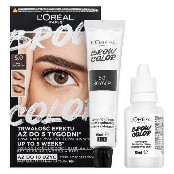 L´Oréal Paris Brow Color Semi-Permanent Eyebrow Tint 5.0 Brunette