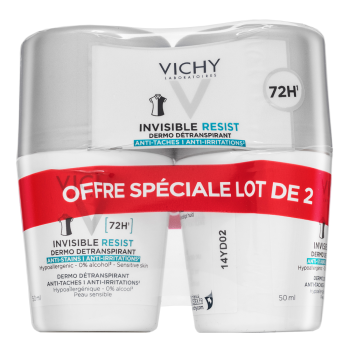 Vichy Invisible Resist 72H Detranspirant 2 x 50 ml