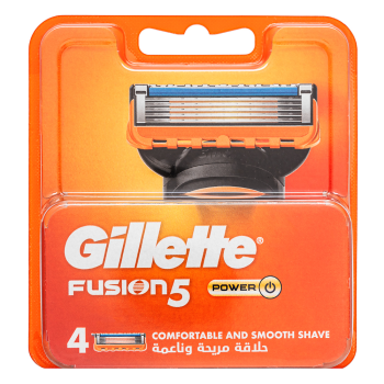Gillette Fusion 5 Power 4 pcs