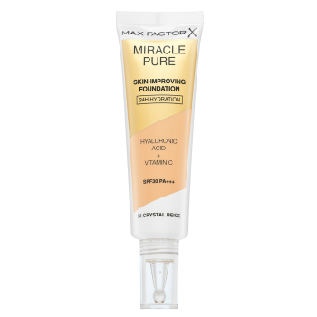 Max Factor Miracle Pure Skin-Improving Foundation 33 Crystal Beige