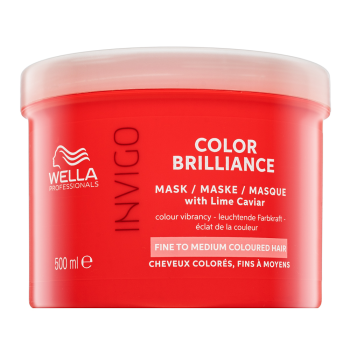Wella Professionals Invigo Color Brilliance Mask with Lime Caviar Fine to Medium Colored Hair