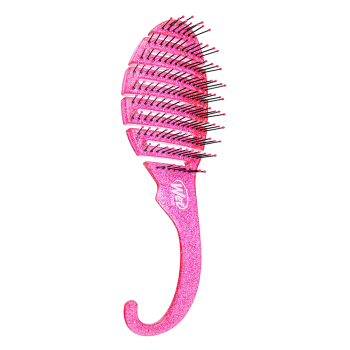 Wet Brush Shower Detangler Glitter Pink