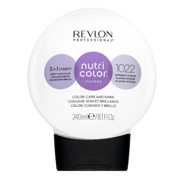 Revlon Professional Nutri Color Filters 3in1 Cream 1022 Intense Platinum