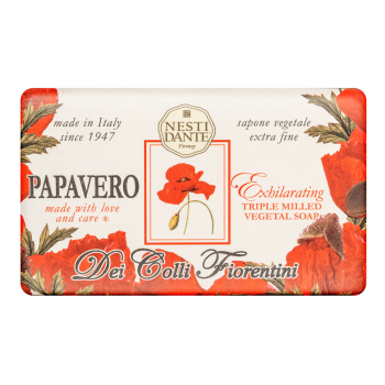 Nesti Dante Dei Colli Fiorentina Triple Milled Vegetal Soap Papavero