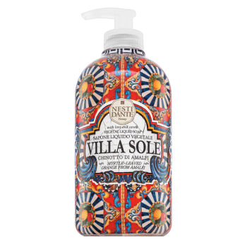Nesti Dante Villa Sole Vegetal Liquid Soap Chinotto di Amalfi