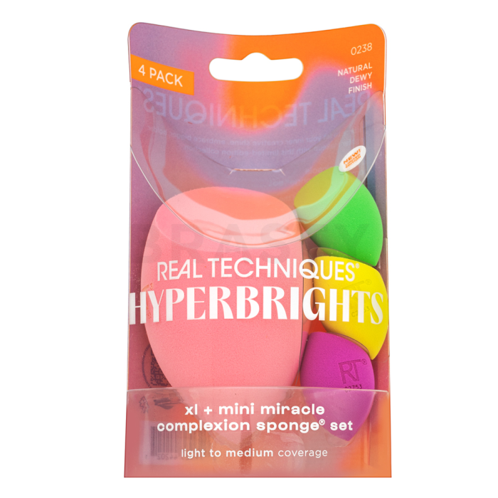 Real Techniques Hyperbrights XL + Mini Miracle Complexion Sponge
