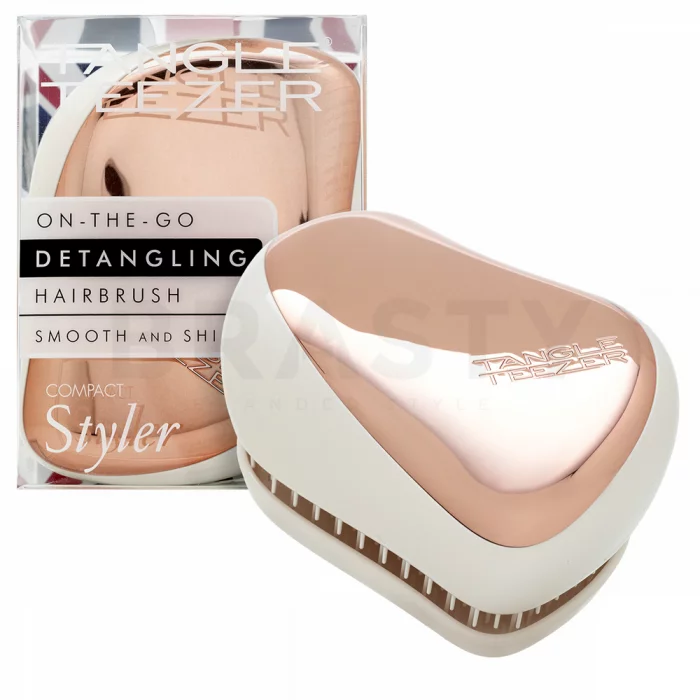 Tangle Teezer Compact Styler Ivory Rose Gold