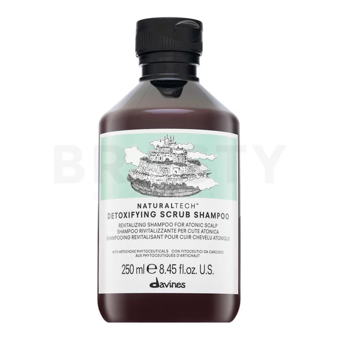 Davines Natural Tech Detoxifying Scrub Shampoo