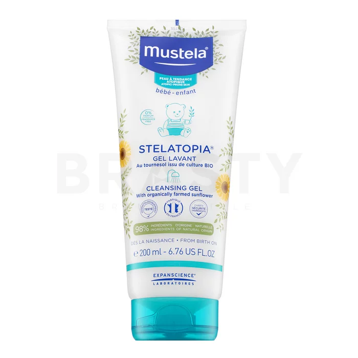 Mustela Bébé Stelatopia Cleansing Gel