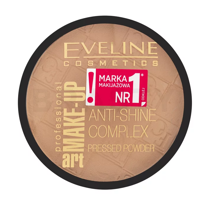 Eveline Make-Up Art Anti-Shine Complex Pressed Powder 33 Golden Sand