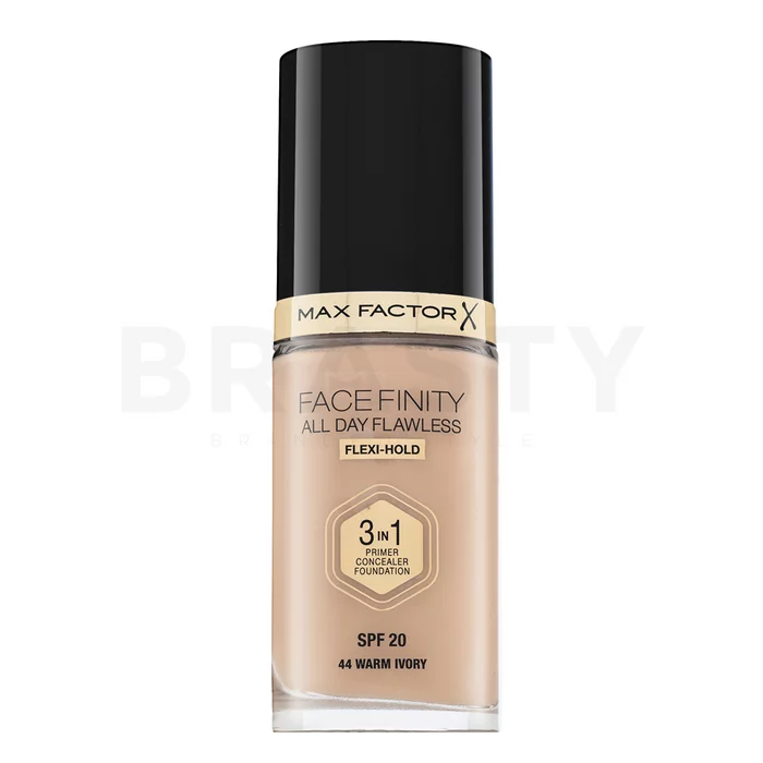 Max Factor Facefinity All Day Flawless Flexi-Hold 3in1 Primer Concealer Foundation SPF20 44