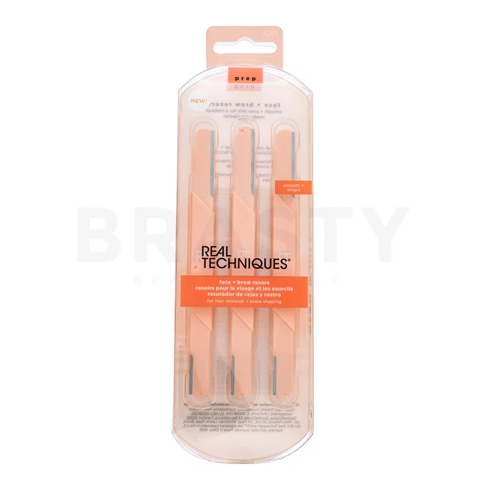 Real Techniques Face and Brow Razors 3 pcs