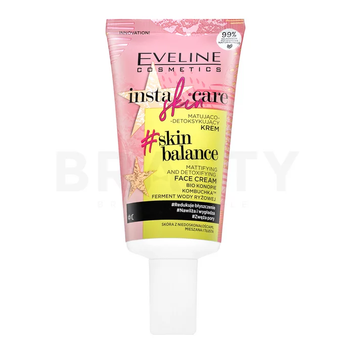 Eveline Insta Skin Care Skin Balance Mattifying And Detoxifying Face Cream