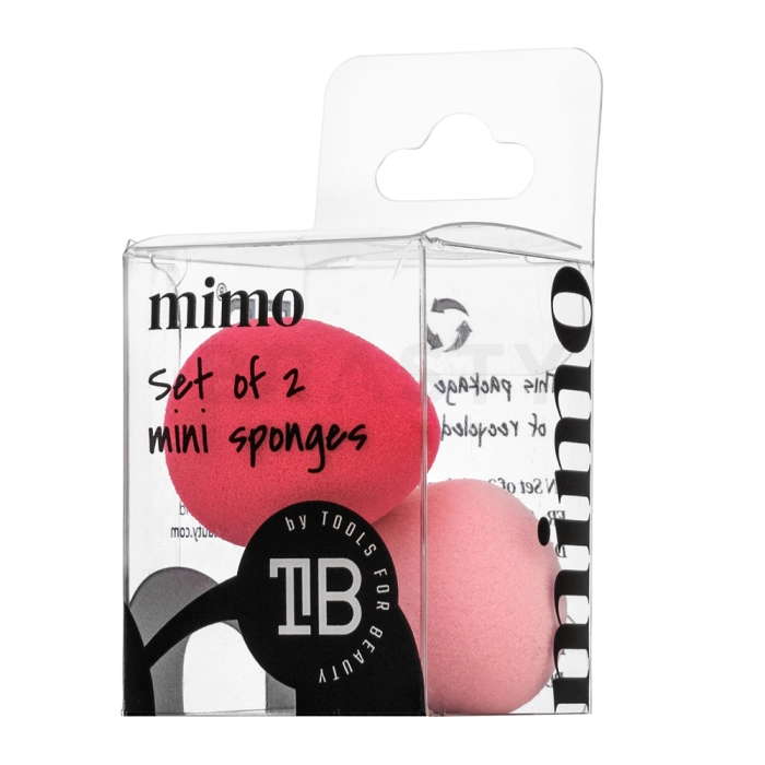 MIMO Set of 2 Mini Sponges Pink