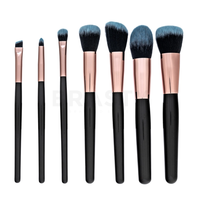 MIMO Makeup Brush Set Black 7 Pcs