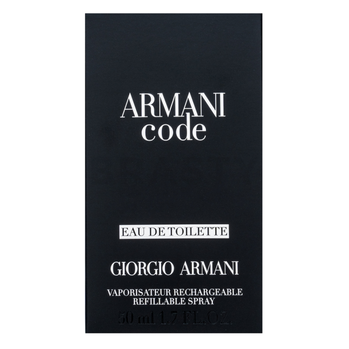 Armani Code 2023 EDT M 50 ml Refillable