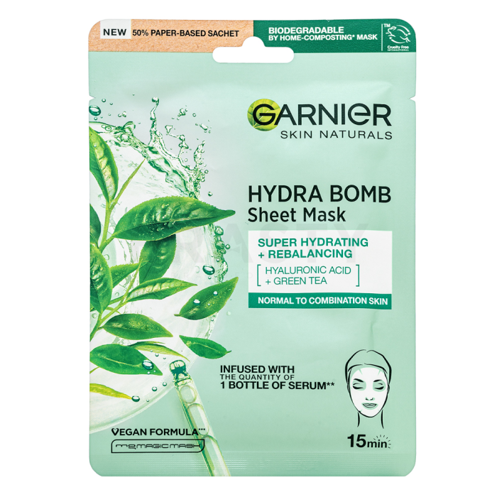 Garnier Skin Naturals Hydra Bomb Sheet Mask Super Hydrating + Rebalancing