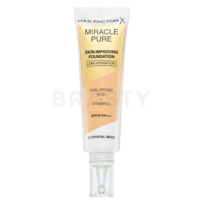 Max Factor Miracle Pure Skin-Improving Foundation 33 Crystal Beige
