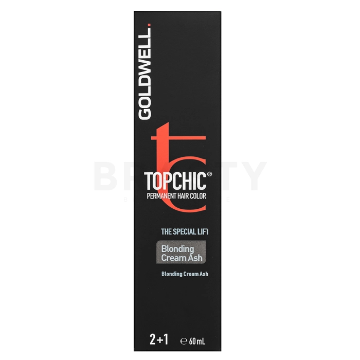 Goldwell Topchic Hair Color Blonding Cream - Ash
