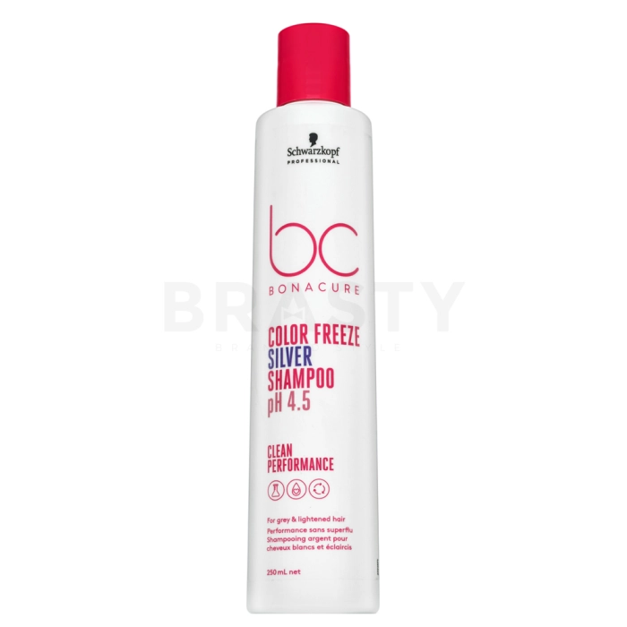 Schwarzkopf Professional BC Bonacure Color Freeze Silver Shampoo pH 4.5 Clean Performance