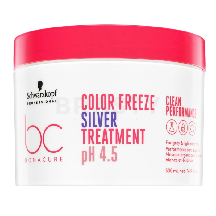 Schwarzkopf Professional BC Bonacure Color Freeze Siver Treatment pH 4.5 Clean Performance