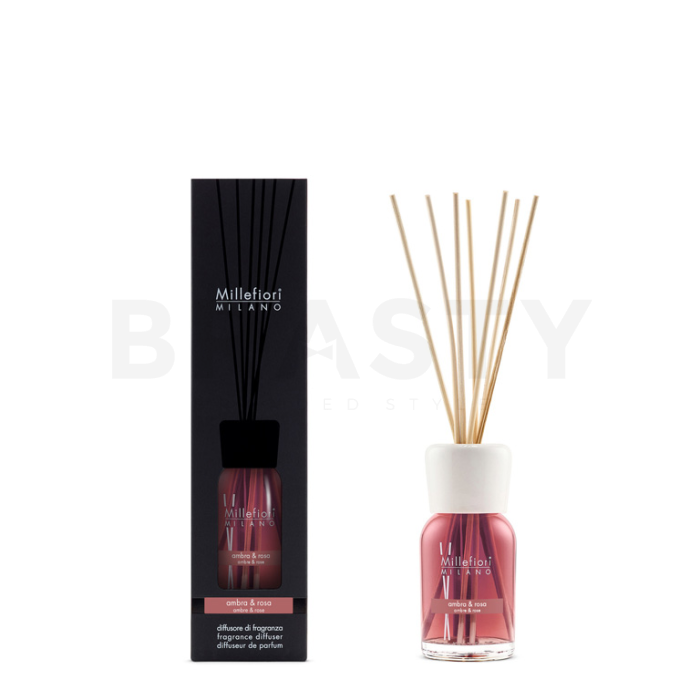 Millefiori Milano Fragrance Diffuser Ambra & Rosa