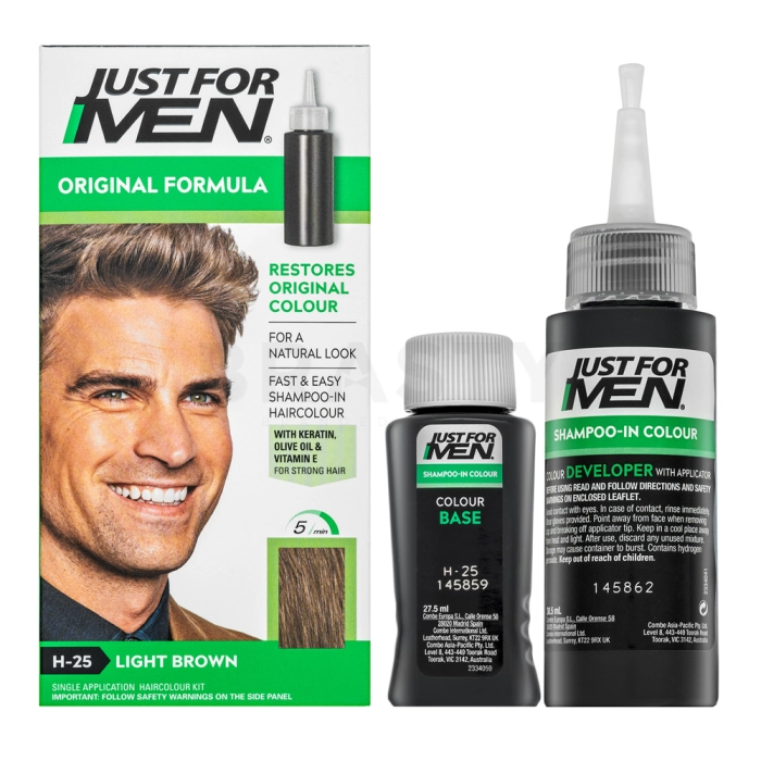 Just For Men Shampoo-in Haircolour H25 Light Brown