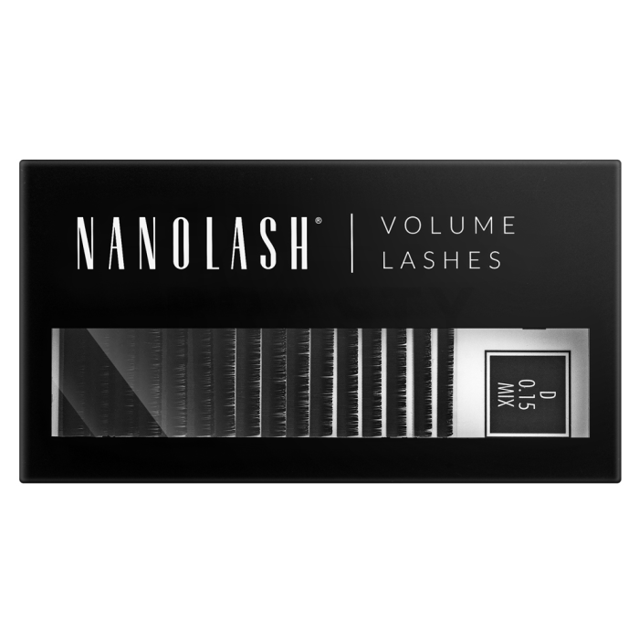 Nanolash Volume Lashes 0.15 D 6-13 mm