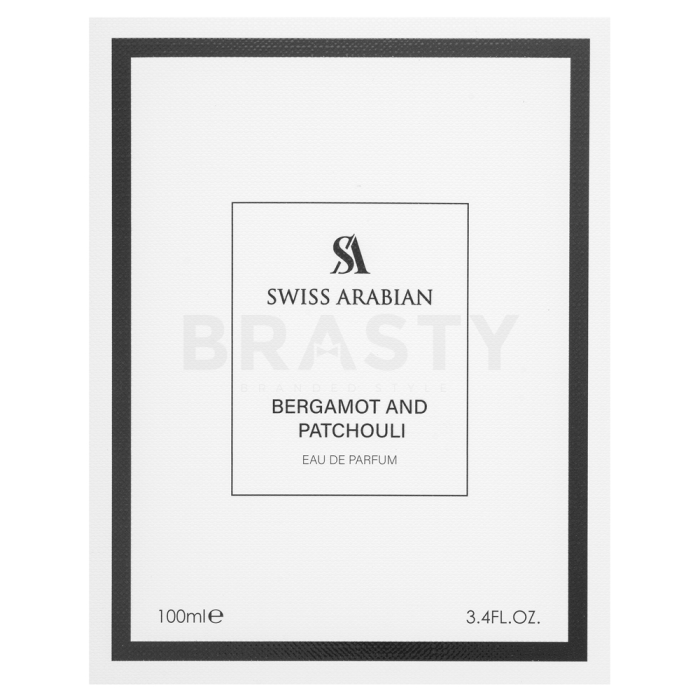 Swiss Arabian Bergamot and Patchouli