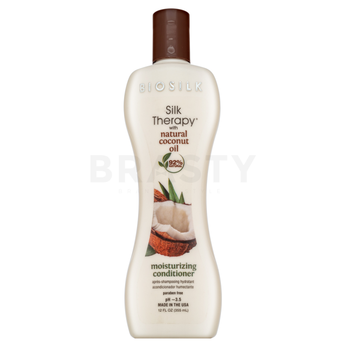 BioSilk Therapy with Natural Coconut Oil Moisturizing Conditioner