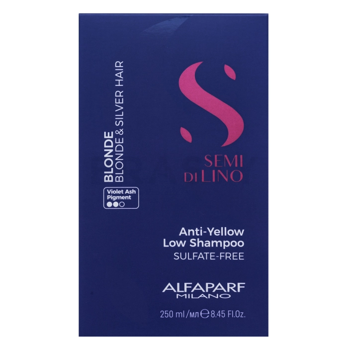 Alfaparf Milano Semi Di Lino Blonde Intense Anti-Yellow Low Shampoo