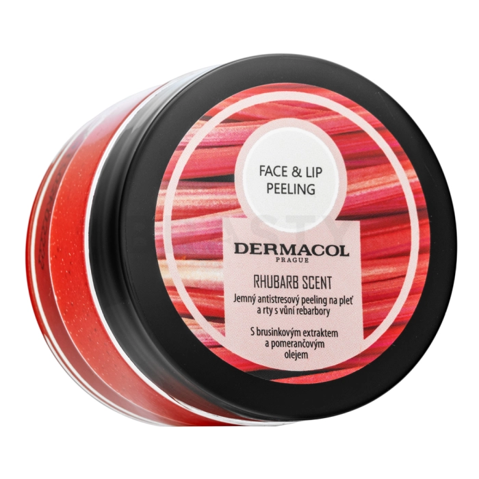 Dermacol Face & Lip Peeling Rhubarb Scent