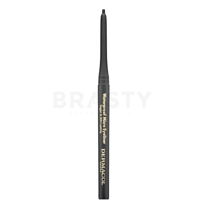 Dermacol Waterproof Micro Eyeliner 01 Black